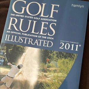 Golf Rules Illustrated Book free with any purchase.